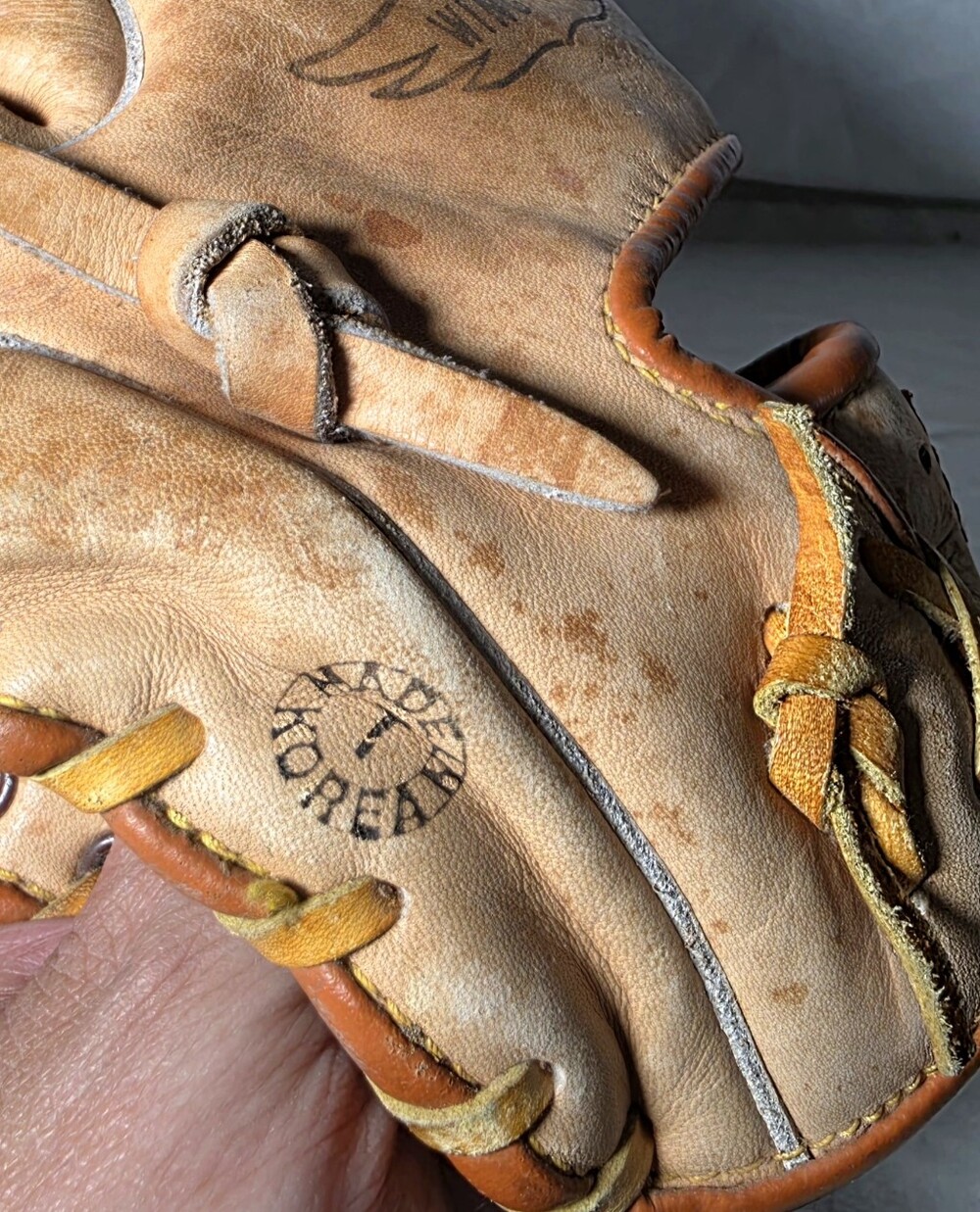 RAWLINGS Vintage RSG2 Super Size Wing Tip Softball Glove Right Hand Thrower - Picture 10 of 10